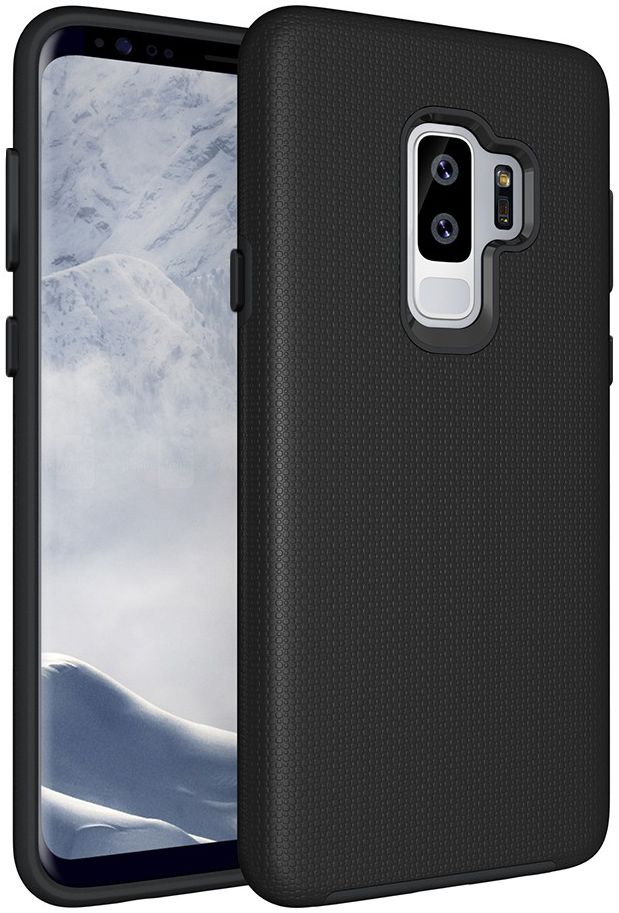 Eiger North Case Hybride Back Cover Samsung Galaxy S9 Plus Zwart afbeelding 2