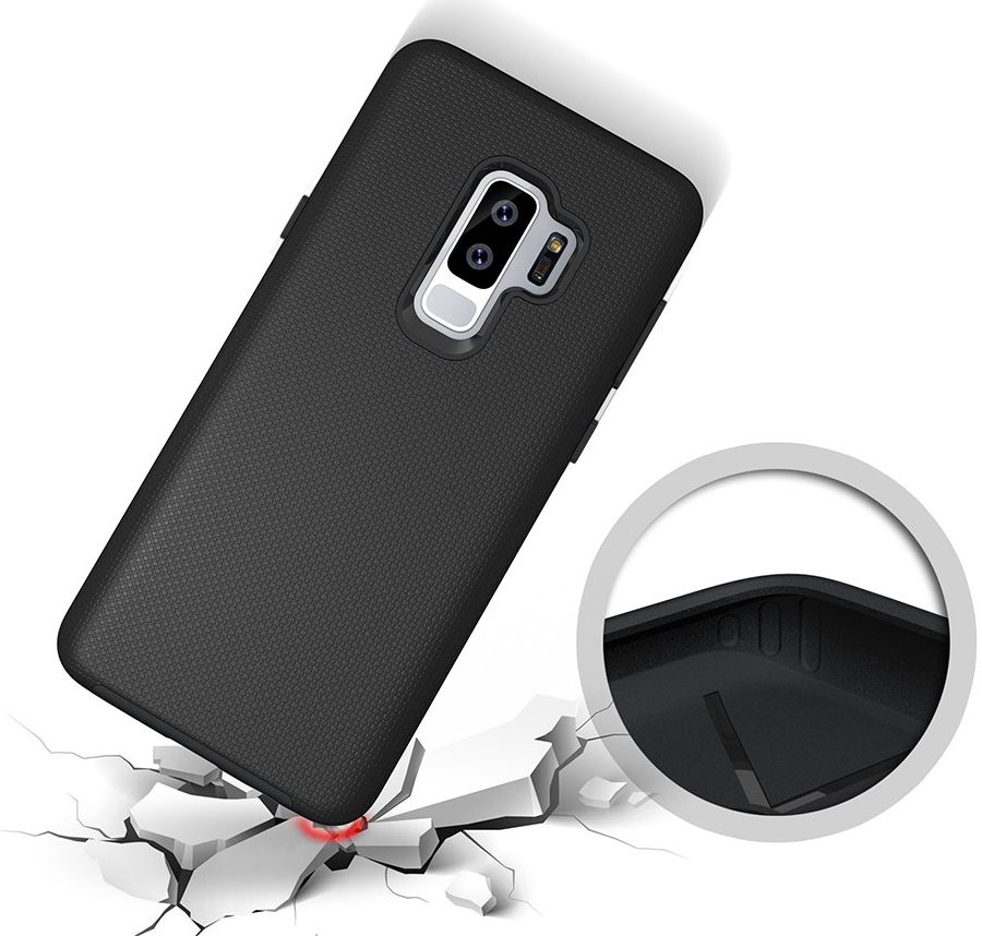 Eiger North Case Hybride Back Cover Samsung Galaxy S9 Plus Zwart afbeelding 3
