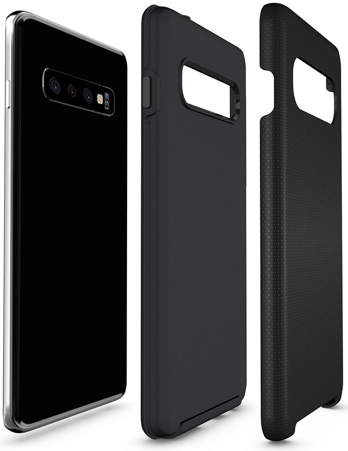 Eiger North Case Hybride Back Cover Samsung Galaxy S10 Zwart afbeelding 2