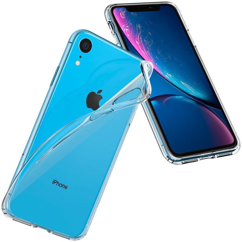 Spigen Crystal Flex Hoesje Apple iPhone XR Transparant afbeelding 2