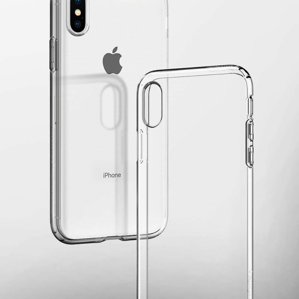 Spigen Crystal Flex Hoesje Apple iPhone XS/X Transparant afbeelding 8