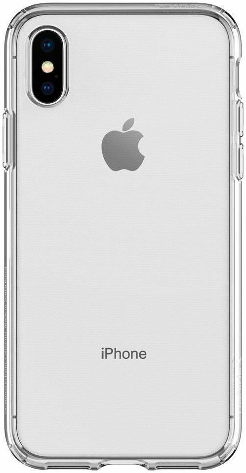 Spigen Crystal Flex Hoesje Apple iPhone XS/X Transparant afbeelding 5