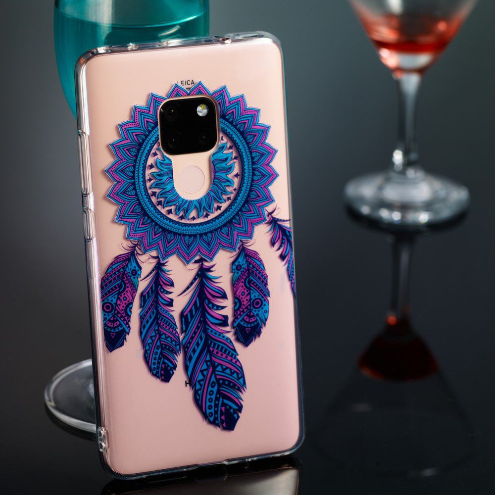 Huawei Mate 20 TPU Back Cover met Print Dromenvanger afbeelding 4