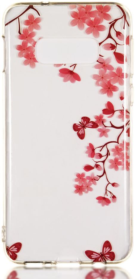 Samsung Galaxy S10E TPU Back Cover met Print Vlinder afbeelding 1