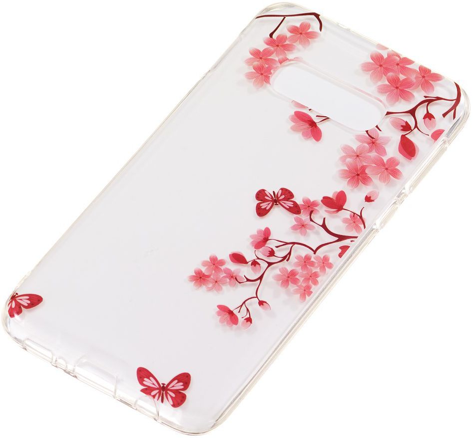 Samsung Galaxy S10E TPU Back Cover met Print Vlinder afbeelding 2