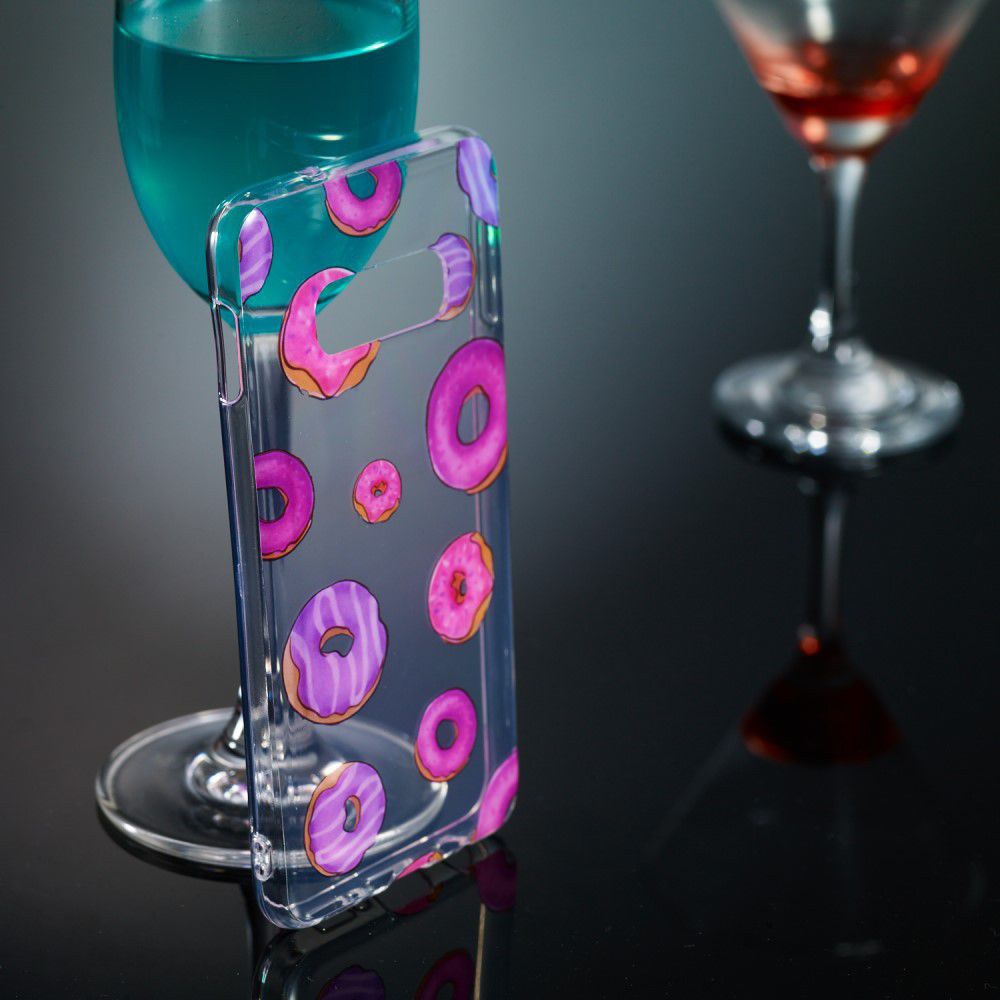 Samsung Galaxy S10E TPU Back Cover met Print Donut afbeelding 4