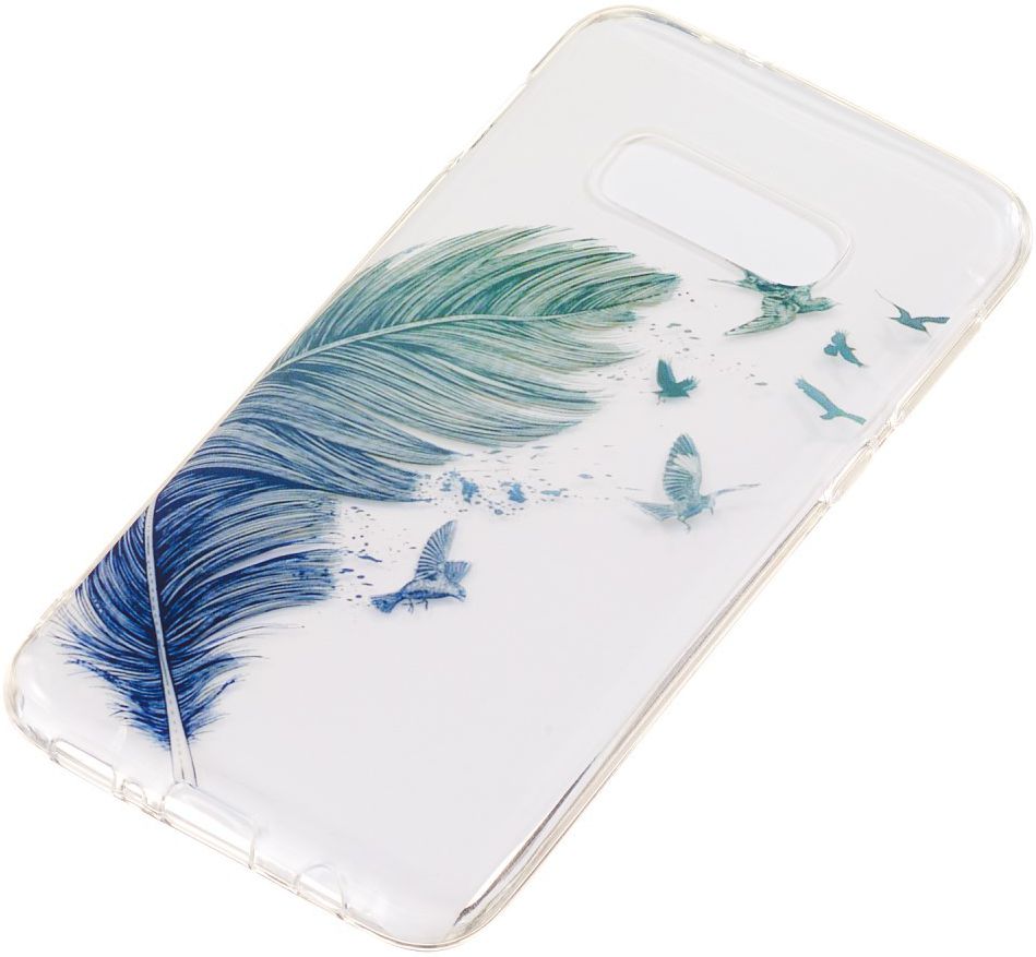 Samsung Galaxy S10E TPU Back Cover met Print Veer afbeelding 2