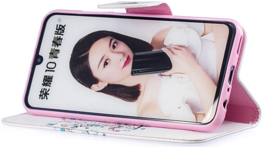 Huawei P Smart (2019) Portemonnee Hoesje met Boom Print afbeelding 3
