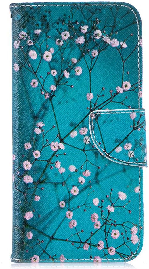 Huawei P Smart (2019) Portemonnee Hoesje met Takken Print afbeelding 1