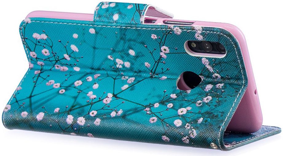 Huawei P Smart (2019) Portemonnee Hoesje met Takken Print afbeelding 5