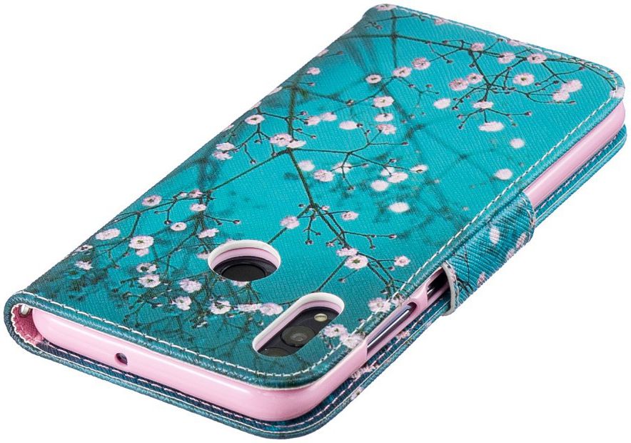Huawei P Smart (2019) Portemonnee Hoesje met Takken Print afbeelding 6