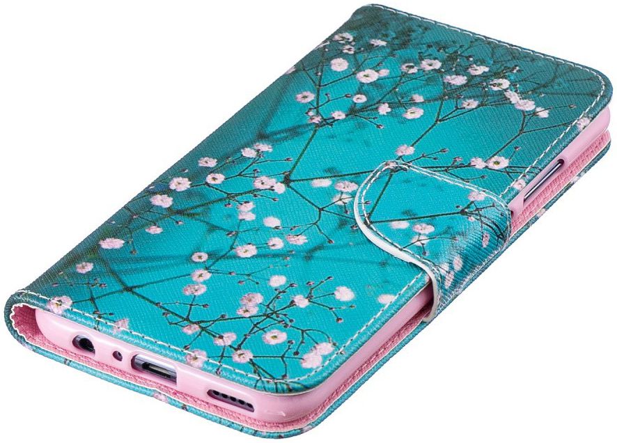 Huawei P Smart (2019) Portemonnee Hoesje met Takken Print afbeelding 7