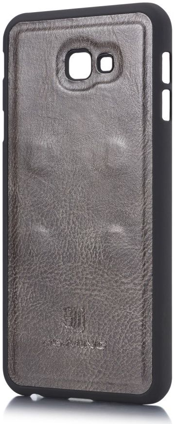 Samsung Galaxy J4 Plus Leren 2-in-1 Portemonnee Hoesje Grijs afbeelding 7