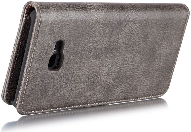 Samsung Galaxy J4 Plus Leren 2-in-1 Portemonnee Hoesje Grijs afbeelding 8
