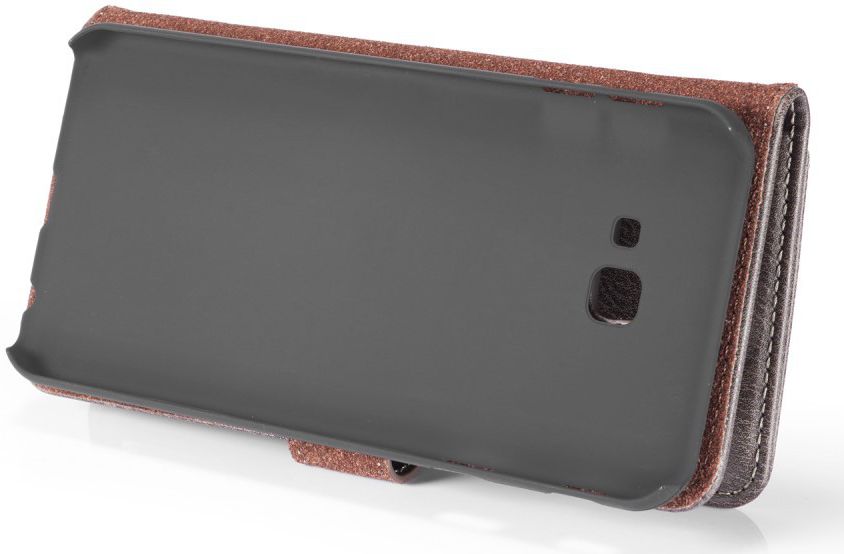 Samsung Galaxy J4 Plus Leren 2-in-1 Portemonnee Hoesje Grijs afbeelding 9