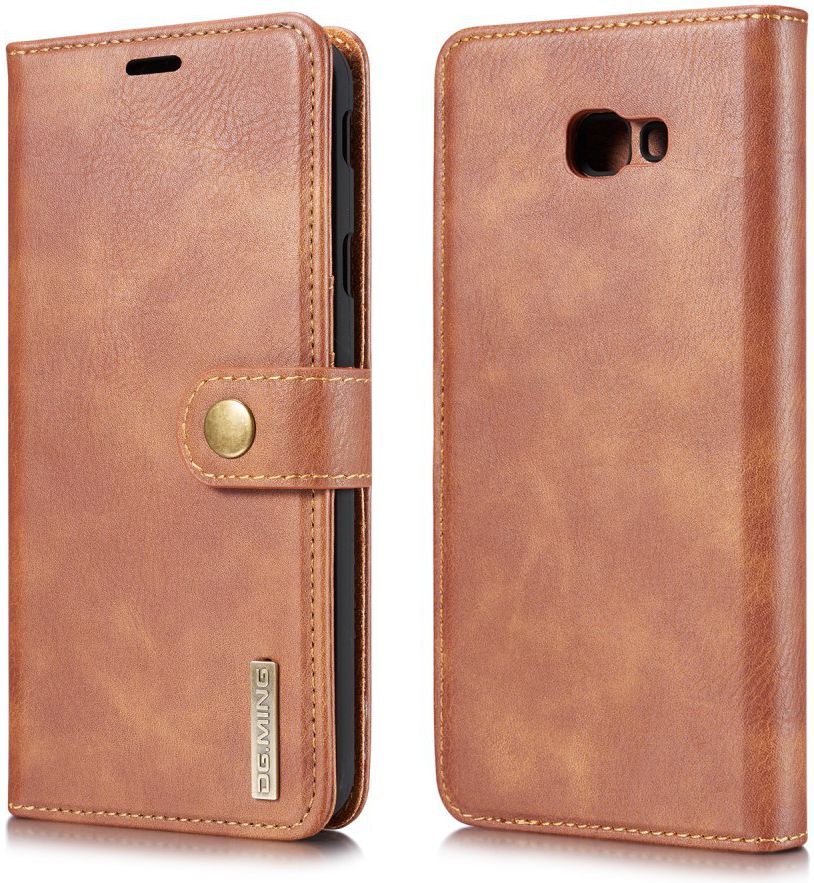 Samsung Galaxy J4 Plus Leren 2-in-1 Portemonnee Hoesje Bruin afbeelding 8