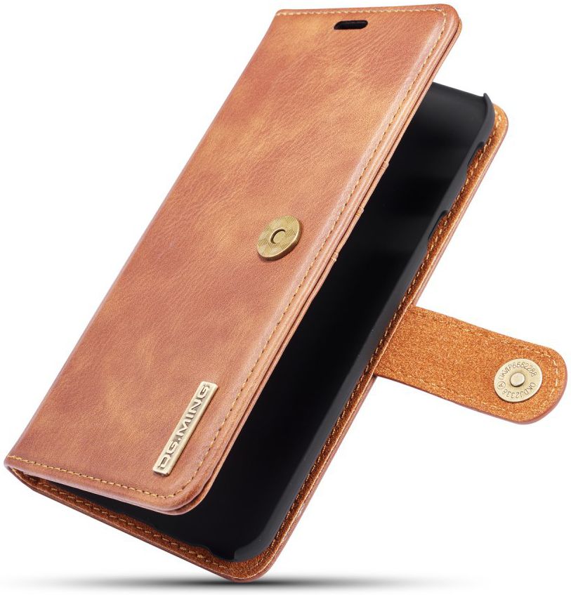 Samsung Galaxy J4 Plus Leren 2-in-1 Portemonnee Hoesje Bruin afbeelding 4