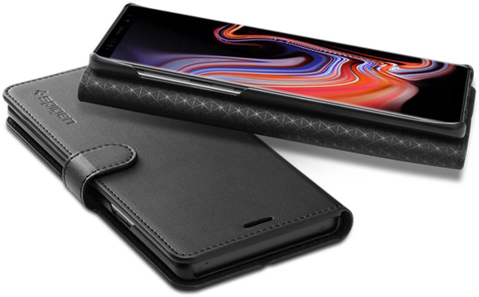 Spigen Wallet S Flip Hoesje Samsung Galaxy Note 9 Zwart afbeelding 10
