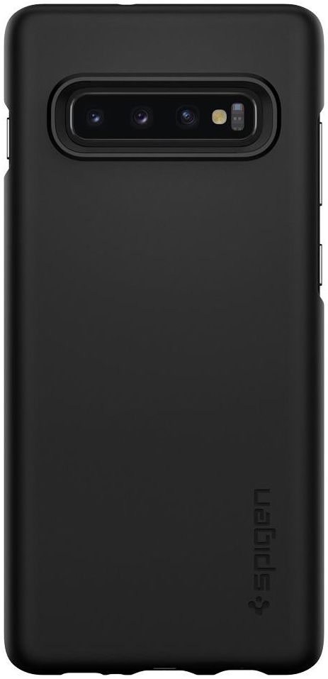 Spigen Thin Fit Hoesje Samsung Galaxy S10 Zwart afbeelding 2
