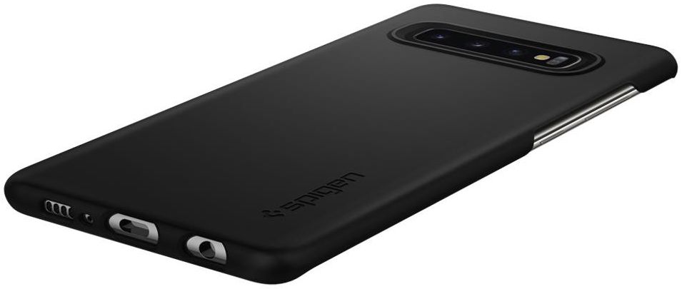 Spigen Thin Fit Hoesje Samsung Galaxy S10 Zwart afbeelding 5