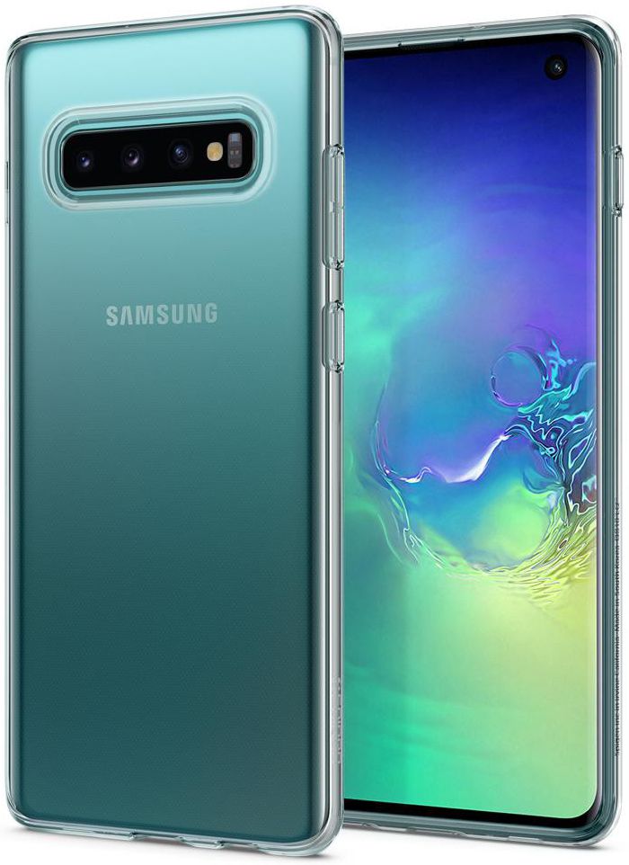 Spigen Liquid Crystal Hoesje Samsung Galaxy S10 Transparant afbeelding 7