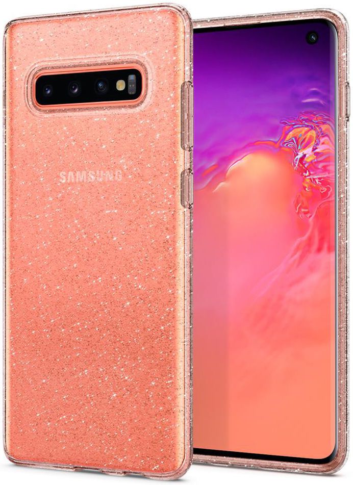 Spigen Liquid Crystal Hoesje Samsung Galaxy S10 Glitter Transparant afbeelding 16