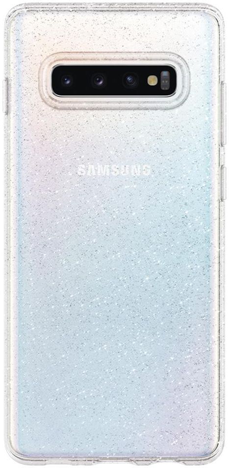 Spigen Liquid Crystal Hoesje Samsung Galaxy S10 Glitter Transparant afbeelding 4