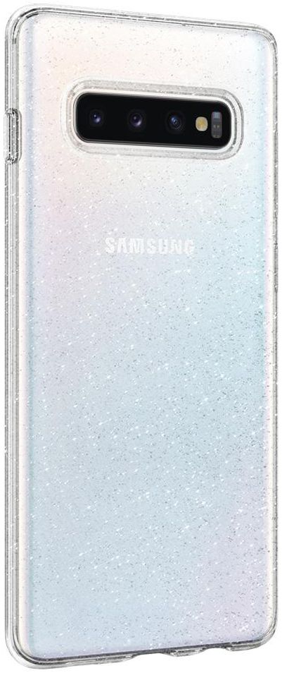 Spigen Liquid Crystal Hoesje Samsung Galaxy S10 Glitter Transparant afbeelding 6