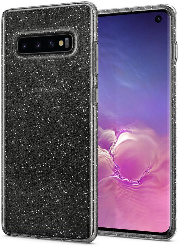 Spigen Liquid Crystal Hoesje Samsung Galaxy S10 Glitter Transparant afbeelding 13