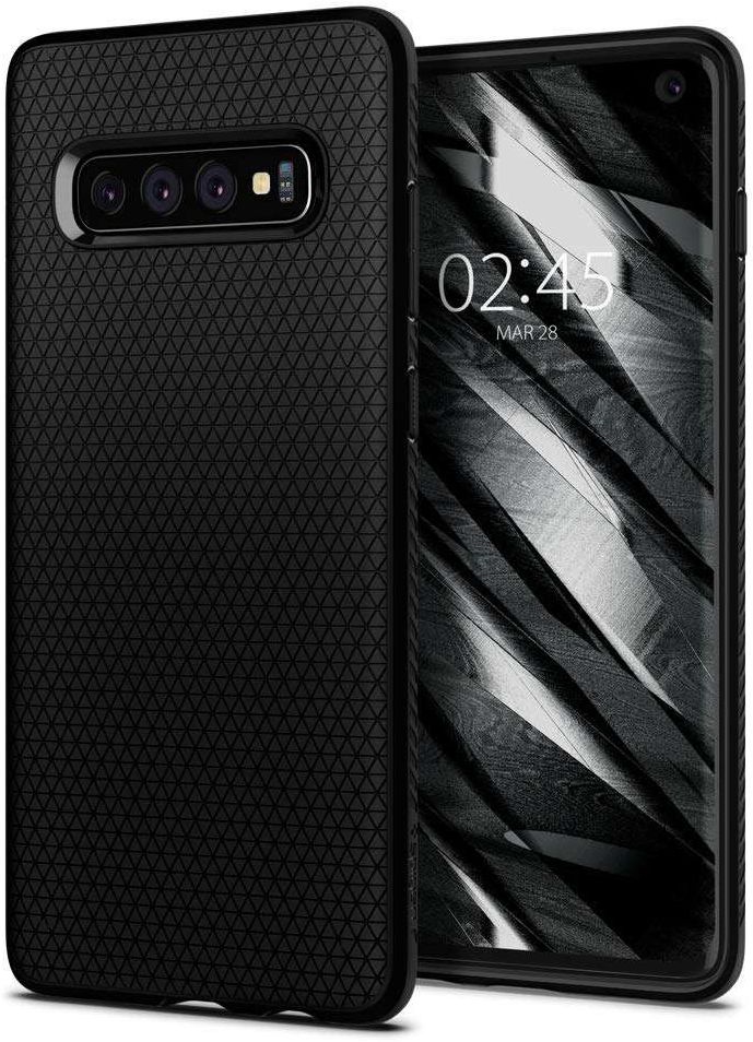 Spigen Liquid Air Hoesje Samsung Galaxy S10 Zwart afbeelding 1