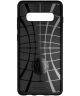 Spigen Rugged Armor Hoesje Samsung Galaxy S10 Zwart