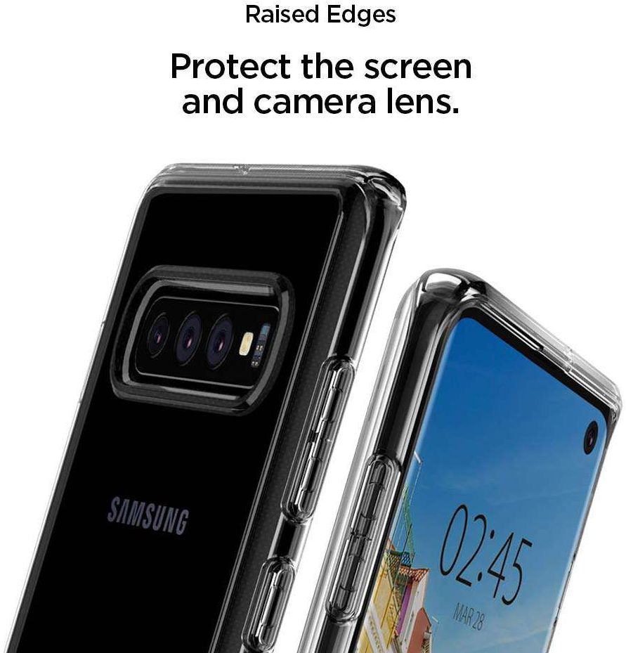 Spigen Ultra Hybrid Hoesje Samsung Galaxy S10 Transparant afbeelding 11