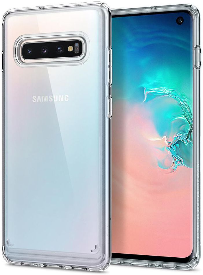 Spigen Ultra Hybrid Hoesje Samsung Galaxy S10 Transparant afbeelding 1