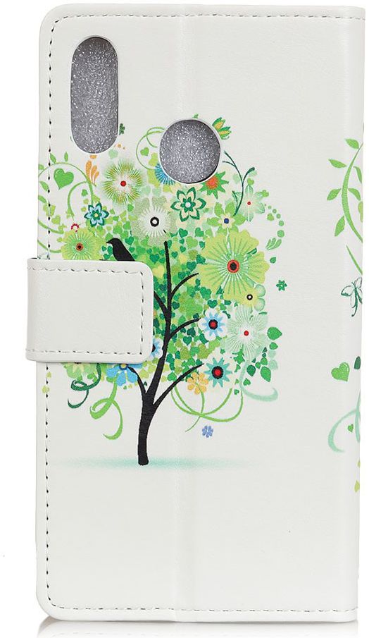 Huawei P30 Lite Portemonnee Hoesje met Print Tree afbeelding 4