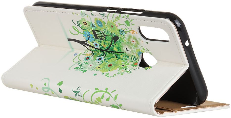 Huawei P30 Lite Portemonnee Hoesje met Print Tree afbeelding 5