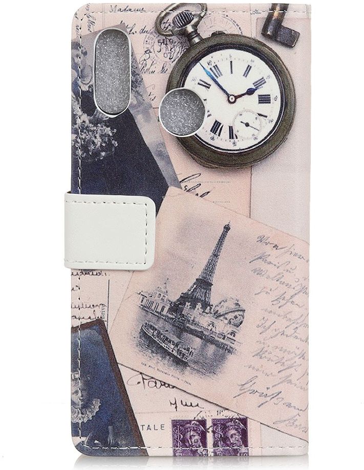 Huawei P30 Lite Portemonnee Hoesje met Print Eiffel Tower afbeelding 4