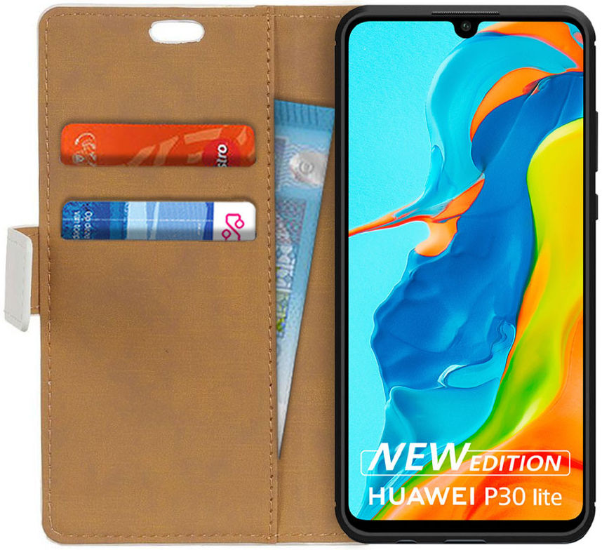 Huawei P30 Lite Portemonnee Hoesje met Print Eiffel Tower afbeelding 2