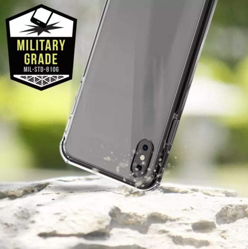 Armor X CBN-Series Apple iPhone XR Hybride Hoesje Transparant Zwart afbeelding 6
