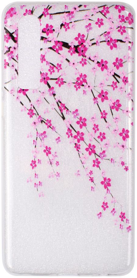 Huawei P30 TPU Backcover met Bloesem afbeelding 2