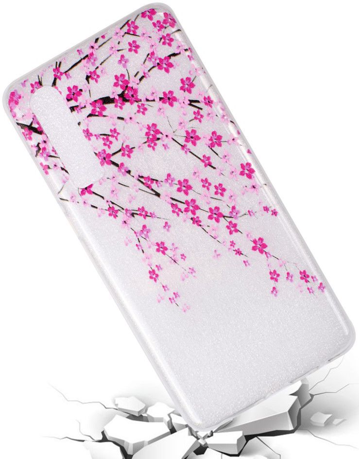 Huawei P30 TPU Backcover met Bloesem afbeelding 4