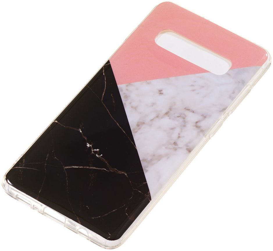 Samsung Galaxy S10 Plus TPU Backcover Marmer afbeelding 3