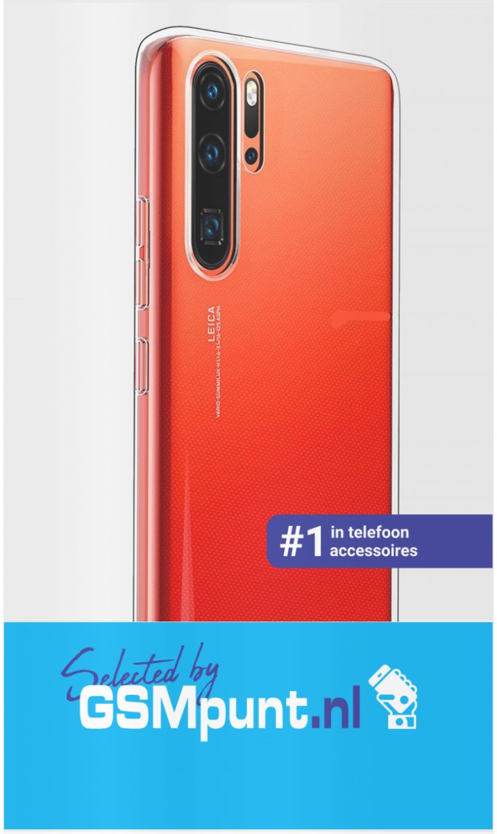 Huawei P30 Pro (New Edition) Hoesje Dun TPU Transparant afbeelding 3