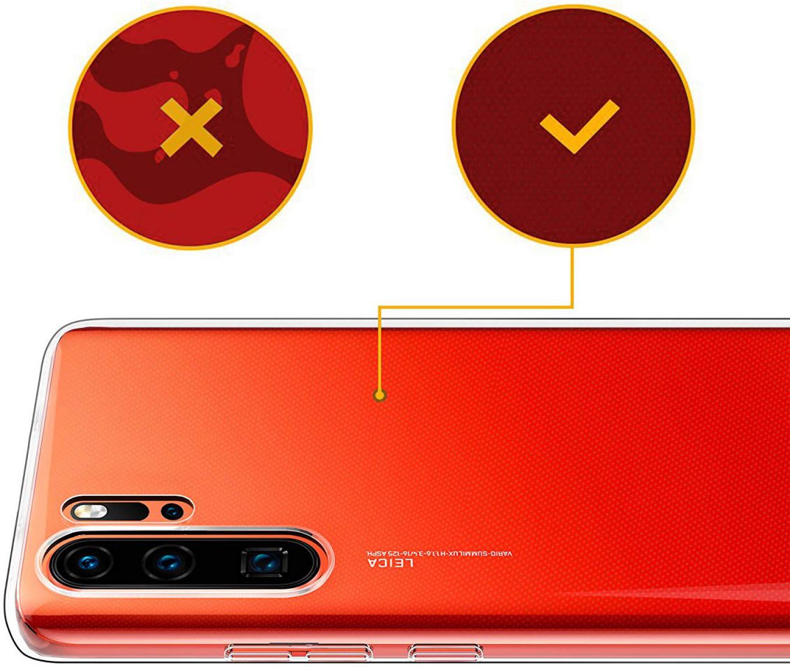 Huawei P30 Pro (New Edition) Hoesje Dun TPU Transparant afbeelding 6