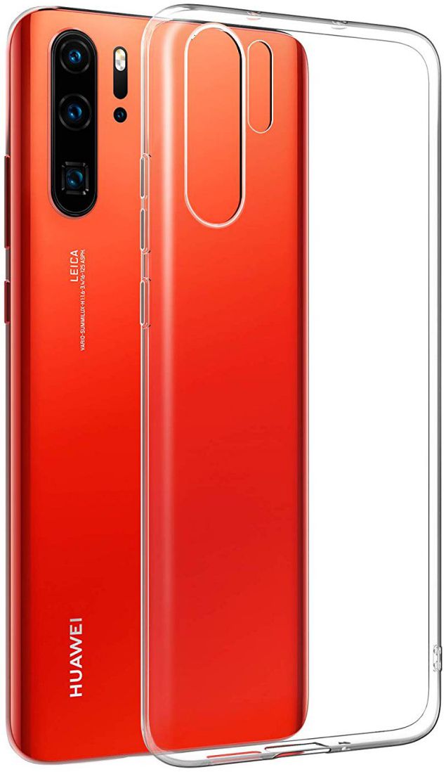Huawei P30 Pro (New Edition) Hoesje Dun TPU Transparant afbeelding 4