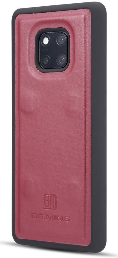 Huawei Mate 20 Pro Leren 2-in-1 Bookcase en Back Cover Hoesje Rood afbeelding 6