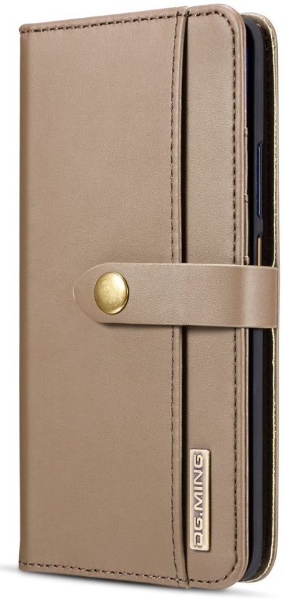 Huawei Mate 20 Pro Leren 2-in-1 Bookcase en Back Cover Hoesje Bruin afbeelding 6