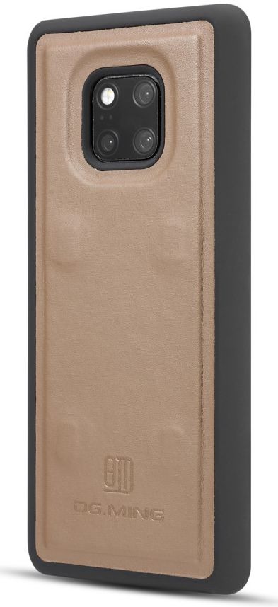 Huawei Mate 20 Pro Leren 2-in-1 Bookcase en Back Cover Hoesje Bruin afbeelding 8