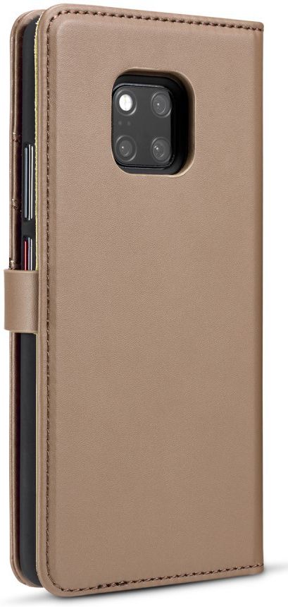 Huawei Mate 20 Pro Leren 2-in-1 Bookcase en Back Cover Hoesje Bruin afbeelding 10