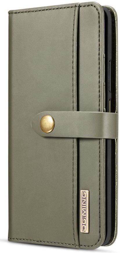 Huawei Mate 20 Pro Leren 2-in-1 Bookcase en Back Cover Hoesje Groen afbeelding 6