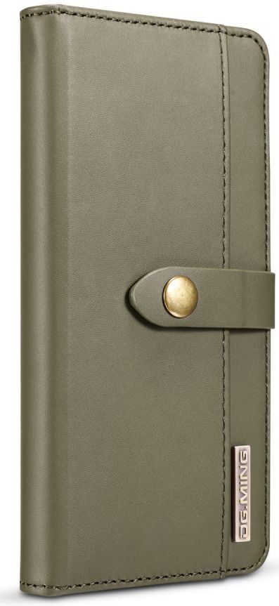 Huawei Mate 20 Pro Leren 2-in-1 Bookcase en Back Cover Hoesje Groen afbeelding 9